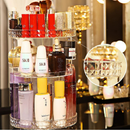 Organizador De Cosmético Maquiagem Acrílico Giratório 360º G